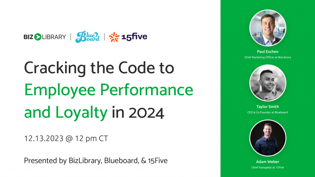 cracking the code to employee performance webinar description