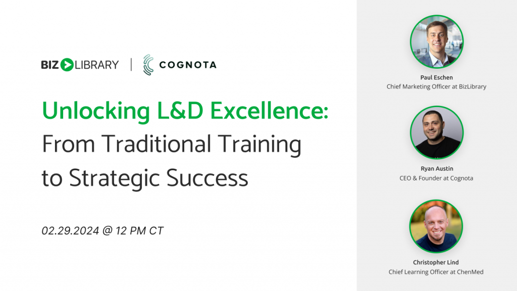 unlocking l&d excellence webinar information